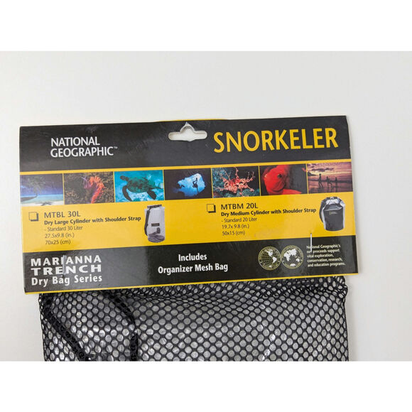 NWT Snorkeler National Geographic Marianna Trench Dry Bag Series 30L - Picture 3 of 4